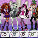 Школьные монстры от Mattel — модные куклы Monster High